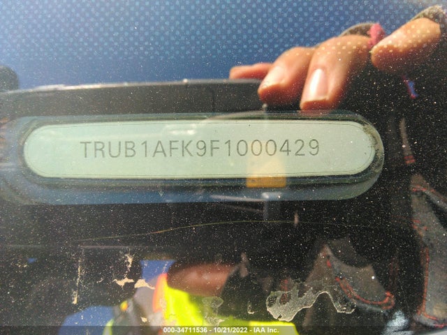 2015 Audi TT, VIN: TRUB1AFK9F1000429