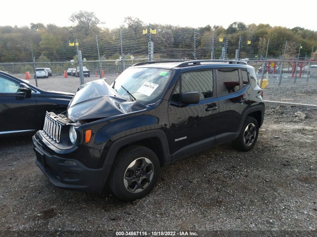 2018 JEEP RENEGADE SPORT VIN: ZACCJBAB4JPG87789