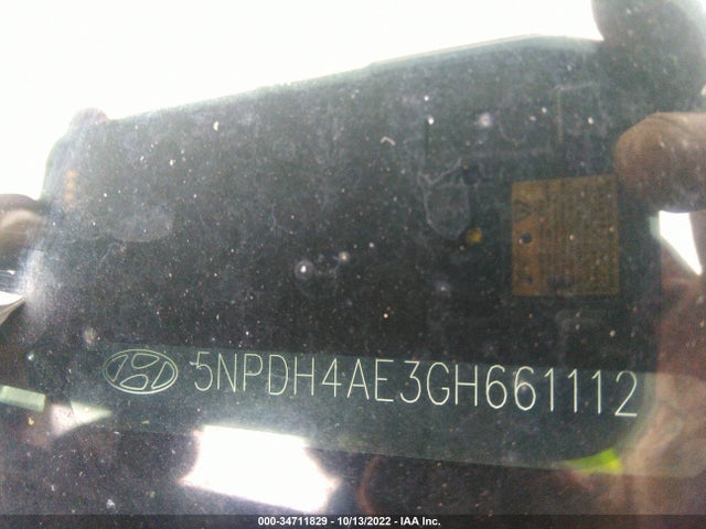 Hyundai Elantra 2016 5NPDH4AE3GH661112 Image 9