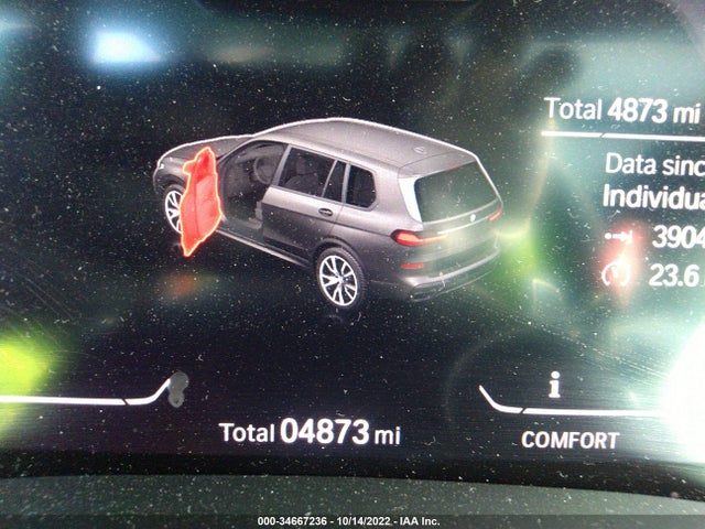 BMW X7 Xdrive40i 2021 5UXCW2C07M9G24917 Image 8