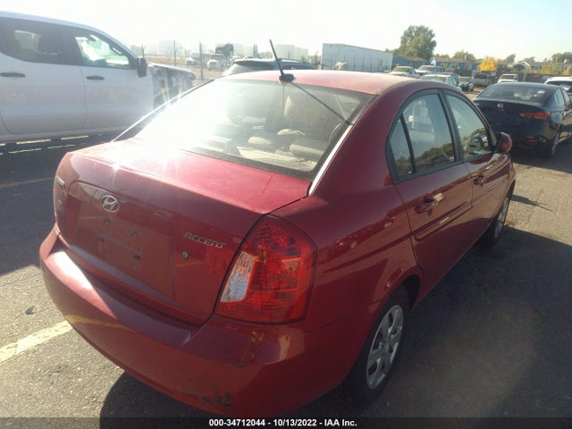 2011 HYUNDAI ACCENT GLS VIN: KMHCN4AC9BU621209