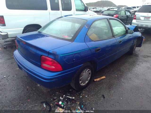 1995 PLYMOUTH NEON HIGHLINE VIN: 1P3ES47C9SD549683