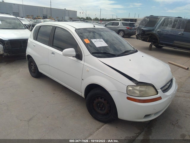 2007 CHEVROLET AVEO LS VIN: KL1TD66637B740731