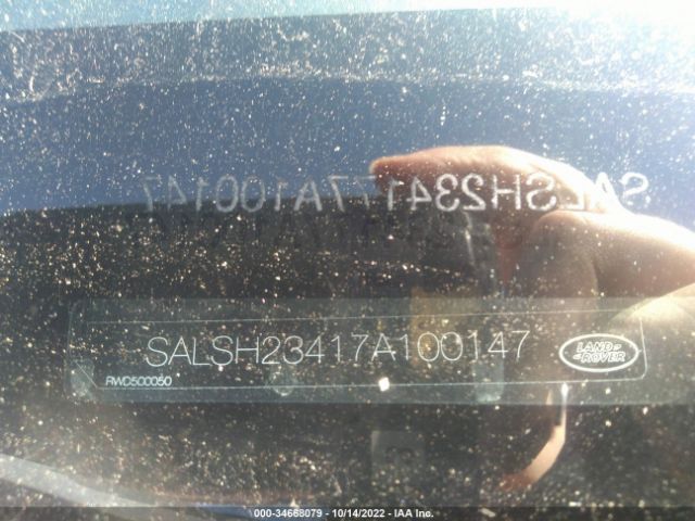 SALSH23417A100147 Land Rover Range Rover Sport Sc