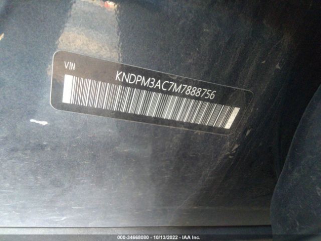 KNDPM3AC7M7888756 KIA Sportage Lx