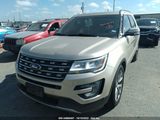 2017 FORD EXPLORER LIMITED VIN: 1FM5K7F89HGD98460