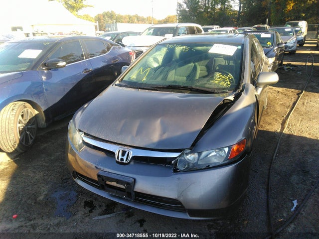 2006 Honda Civic Sdn Ex მანქანა იყიდება აუქციონზე, vin: 2HGFA16816H502824, აუქციონის ნომერი: 34718555