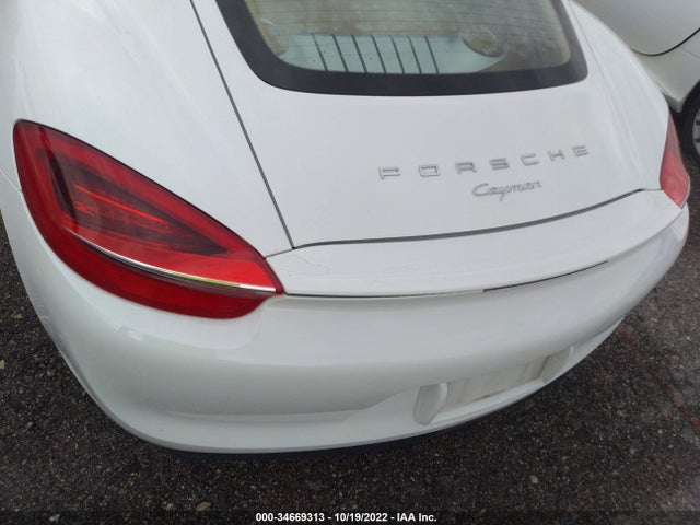 2015 Porsche Cayman, VIN: WP0AA2A81FK160063