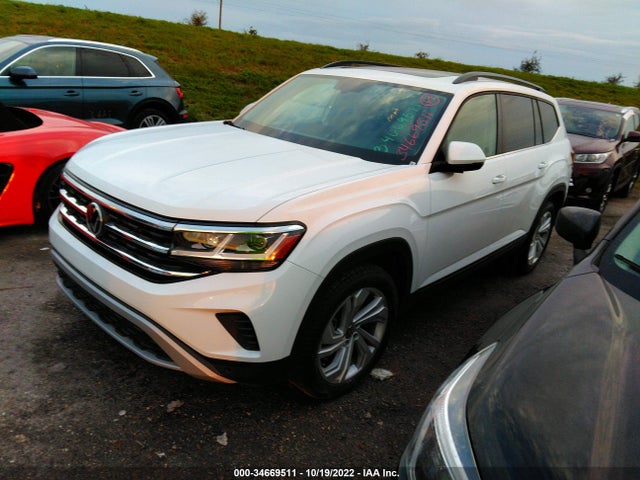 1V2JR2CA7MC565827 Volkswagen Atlas 3.6l V6 Se W/technology