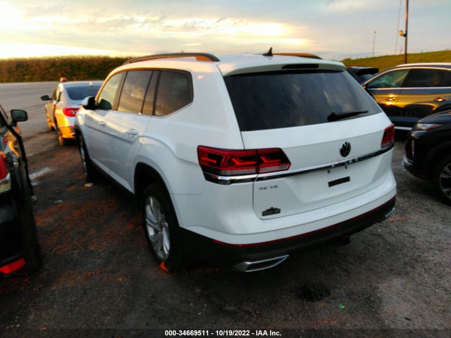 1V2JR2CA7MC565827 Volkswagen Atlas 3.6l V6 Se W/technology