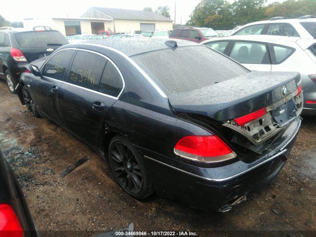 2004 BMW 7 SERIES 745LI VIN: WBAGN63434DS47154