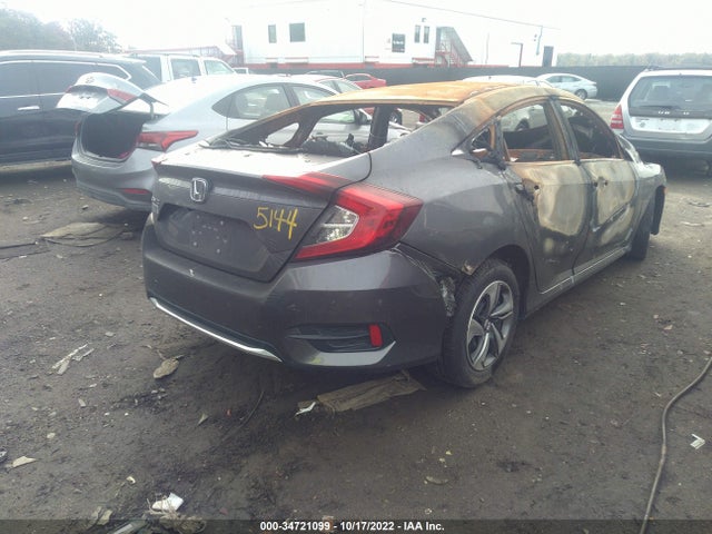 Honda Civic Lx 2020 2HGFC2F6XLH534505 Image 4