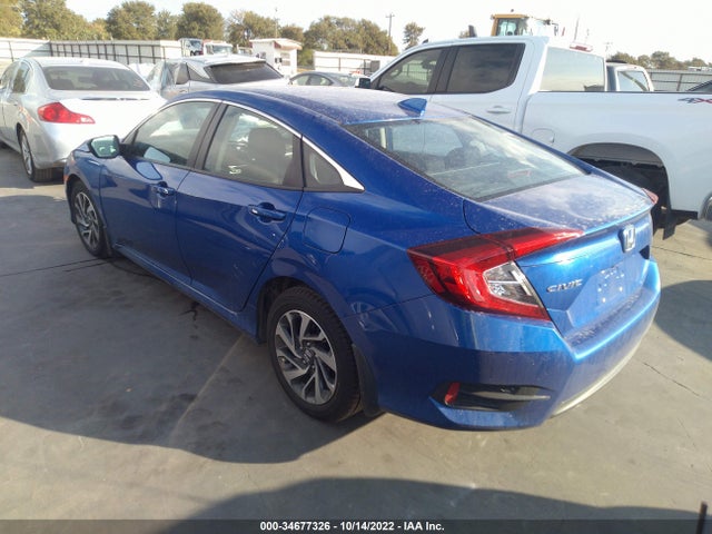 Honda Civic Sedan Ex 2018 2HGFC2F7XJH540827 Image 3