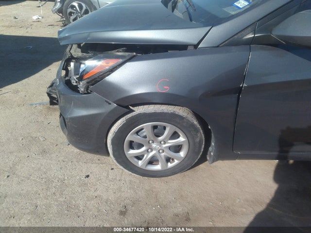2012 HYUNDAI ACCENT GS VIN: KMHCT5AE8CU058572