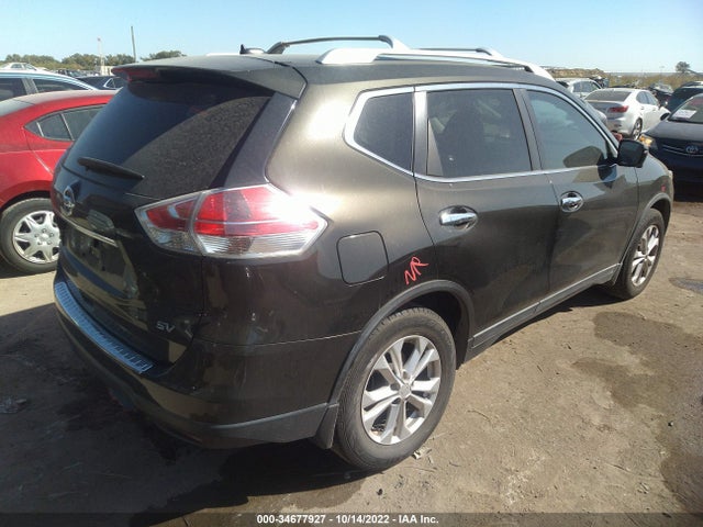 2016 NISSAN ROGUE SV VIN: KNMAT2MT8GP737234