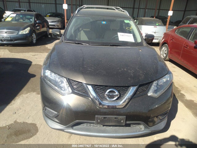 2016 NISSAN ROGUE SV VIN: KNMAT2MT8GP737234