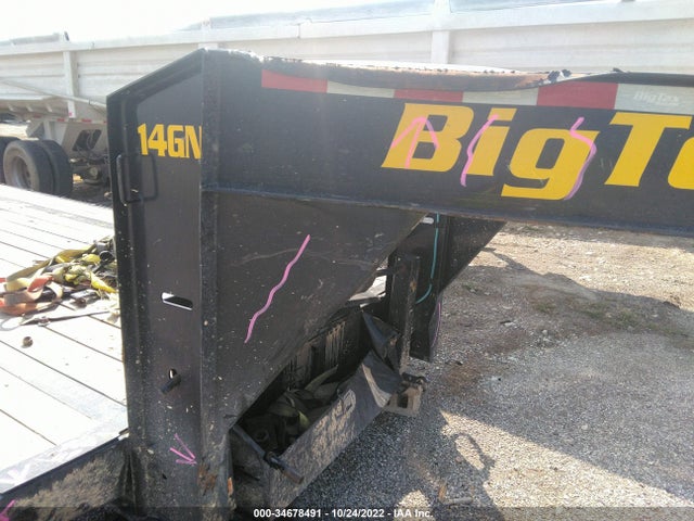 2022 BIG TEX TRAILER CO INC TRAILER VIN: 16V3F3826N6133843