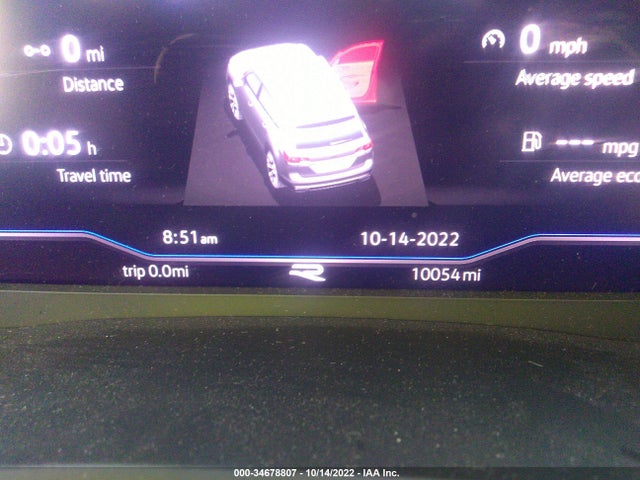1V2FR2CA2NC513643 Volkswagen Atlas 3.6l V6 Sel Premium