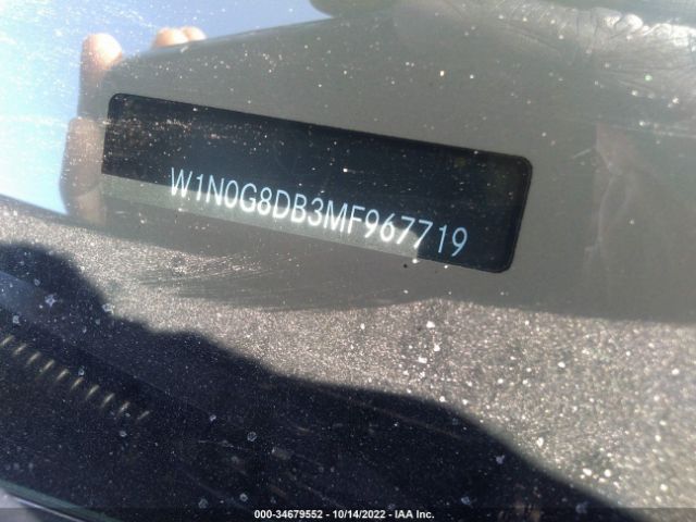 W1N0G8DB3MF967719 Mercedes-Benz Glc Glc 300