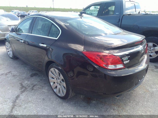 2011 BUICK REGAL CXL TURBO TO6 VIN: W04G05GV7B1080160
