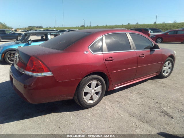 2009 CHEVROLET IMPALA 3.5L LT VIN: 2G1WT57NX91295568