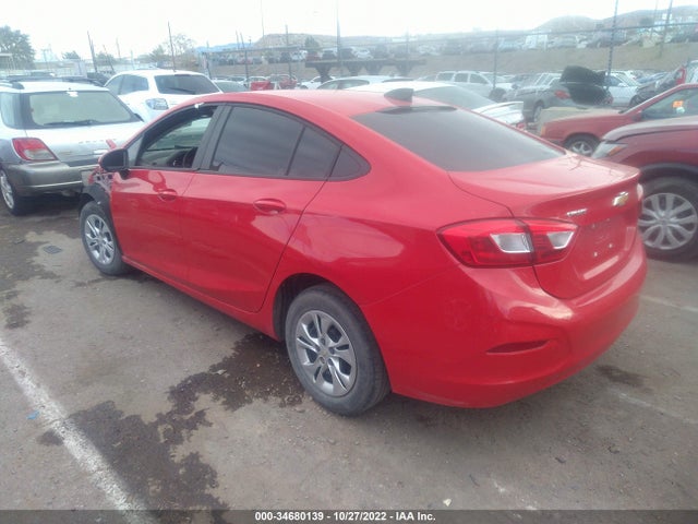 2019 CHEVROLET CRUZE LS VIN: 1G1BC5SM9K7119892