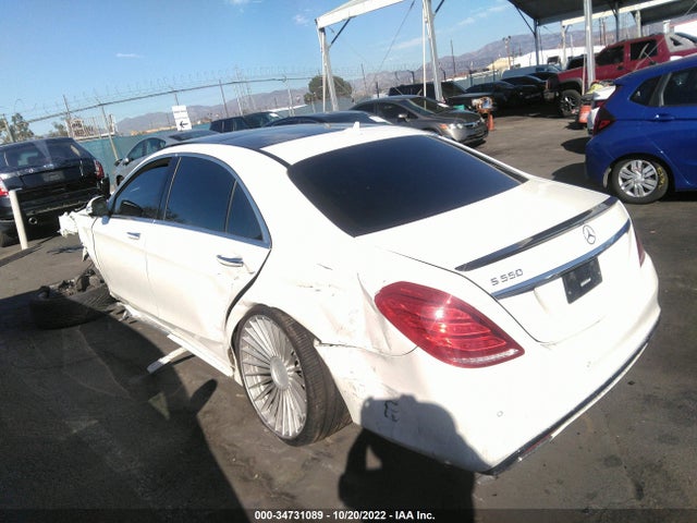 2015 MERCEDES-BENZ S-CLASS S 550 VIN: WDDUG8CB4FA194470