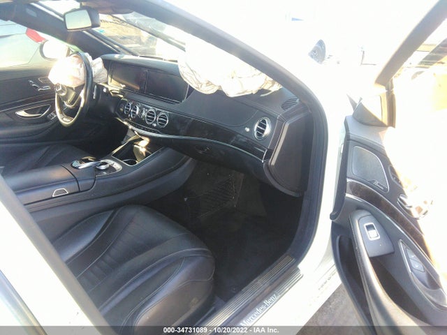 2015 MERCEDES-BENZ S-CLASS S 550 VIN: WDDUG8CB4FA194470
