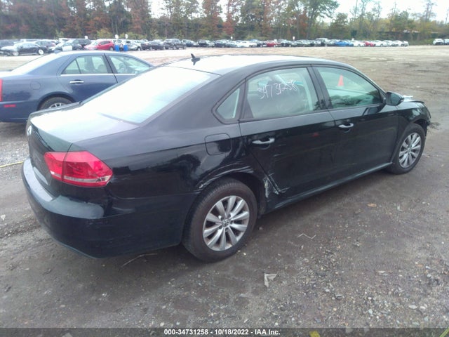 2012 VOLKSWAGEN PASSAT S W/APPEARANCE VIN: 1VWAP7A39CC012276