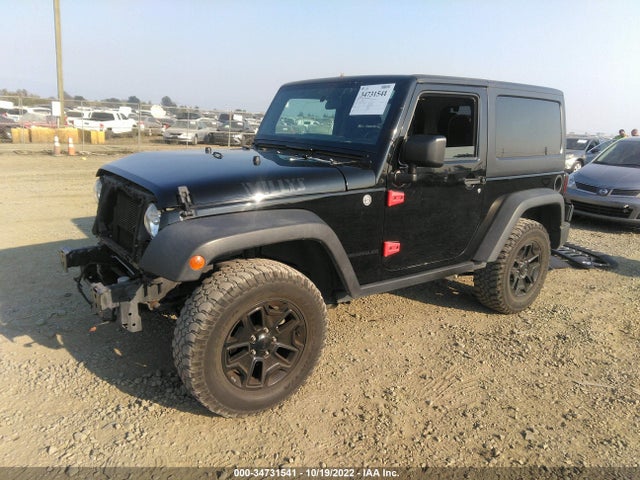 Jeep Wrangler Willys Wheeler 2014 1C4AJWAG8EL296892 Image 2