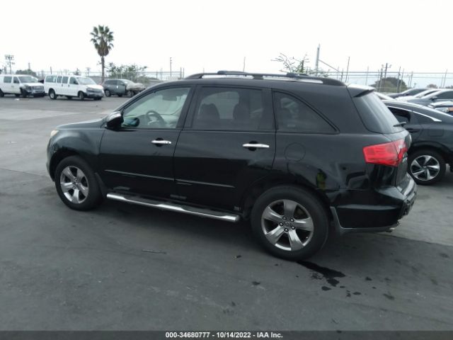 2HNYD288X7H501782 Acura Mdx Sport/entertainment Pkg
