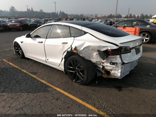 Tesla Model S Plaid 2022 5YJSA1E6XNF485815 Image 3