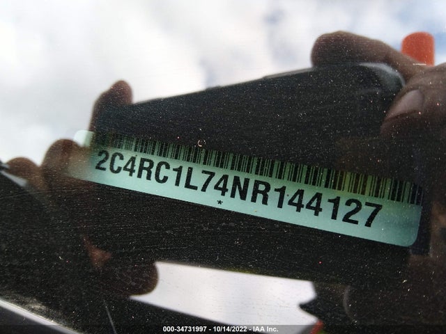 Chrysler Pacifica 2022 2C4RC1L74NR144127 Image 10