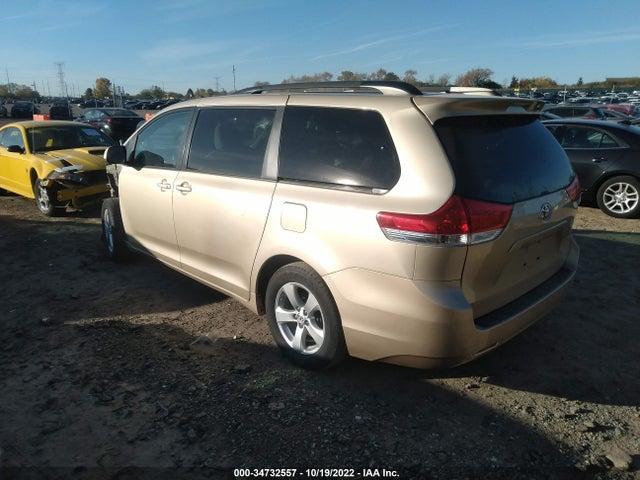 2014 TOYOTA SIENNA LE VIN: 5TDKK3DC0ES498987