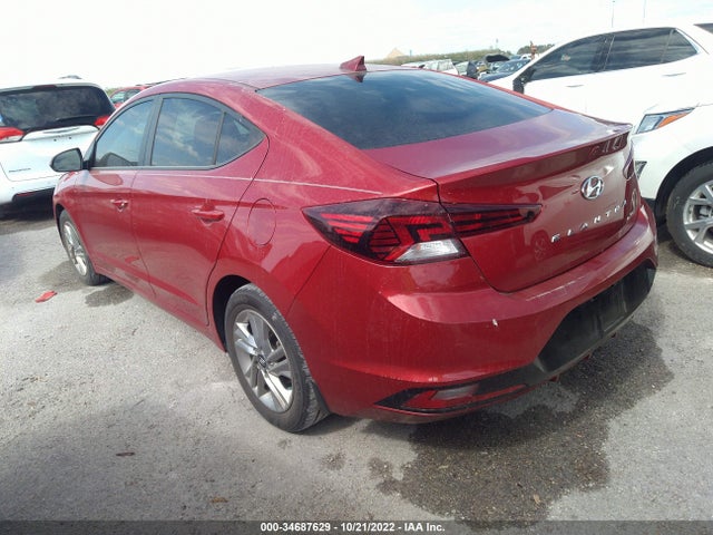34687629 :رقم المزاد ، KMHD84LF1LU903221 vin ، 2020 Hyundai Elantra Sel مزاد بيع