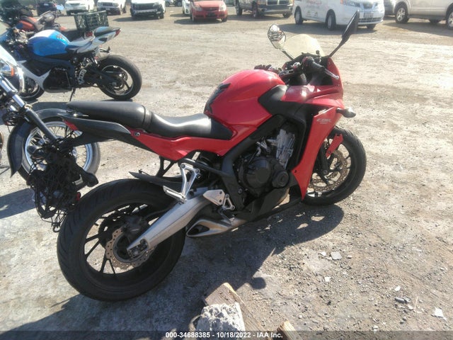 2015 HONDA CBR650 F VIN: MLHRC7418F5100057