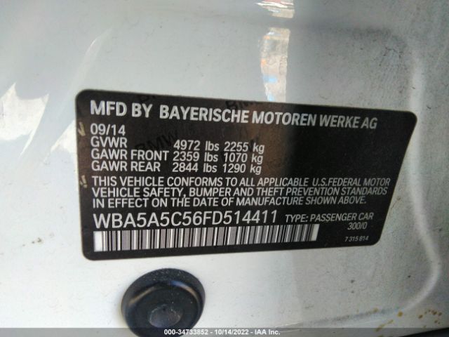 WBA5A5C56FD514411 BMW 528I