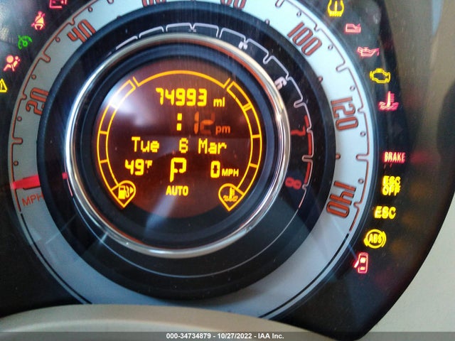 2014 Fiat 500, VIN: 3C3CFFAR2ET169835
