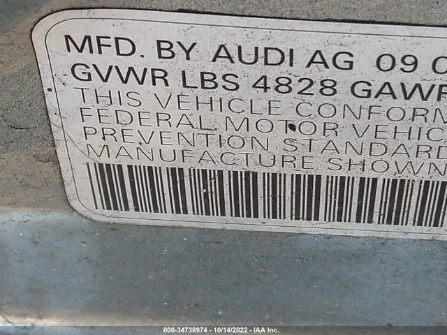 WAUDFAFL2AN023756 Audi A4 2.0t Premium