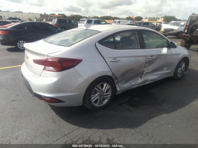 2019 HYUNDAI ELANTRA SEL VIN: KMHD84LF6KU746381