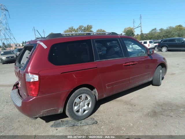 2009 KIA SEDONA LX VIN: KNDMB233396277958