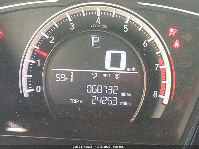 2018 HONDA CIVIC COUPE LX-P VIN: 2HGFC4B05JH300041
