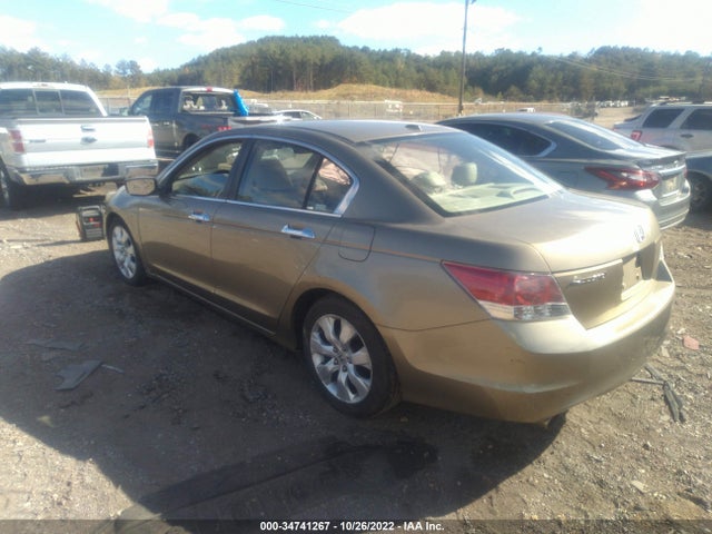 2008 HONDA ACCORD SDN EX-L VIN: 1HGCP36848A005247