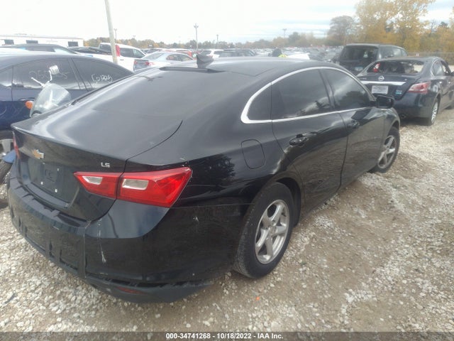 2016 CHEVROLET MALIBU LS VIN: 1G1ZC5ST1GF255629