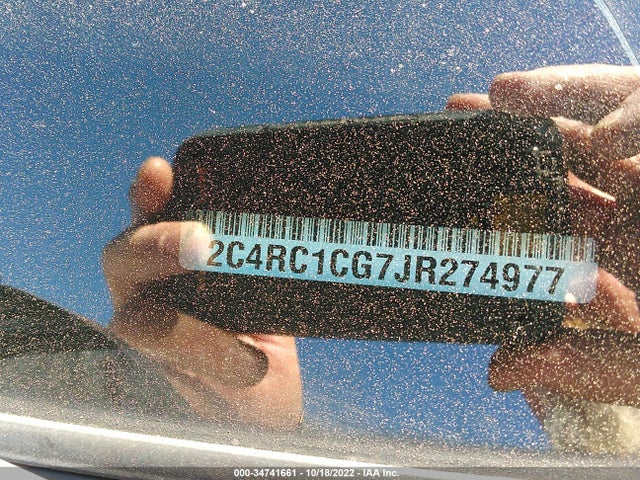 2C4RC1CG7JR274977 Chrysler Pacifica Lx