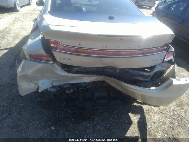 2014 LINCOLN MKZ VIN: 3LN6L2G99ER810506