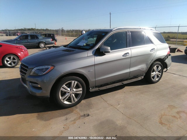 2012 MERCEDES-BENZ M-CLASS ML 350 BLUETEC VIN: 4JGDA2EB2CA079962
