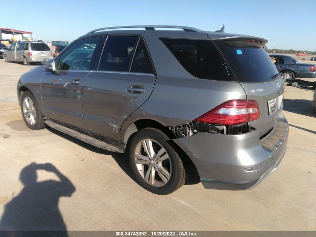 2012 MERCEDES-BENZ M-CLASS ML 350 BLUETEC VIN: 4JGDA2EB2CA079962