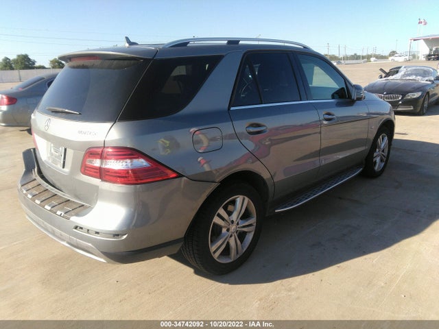 2012 MERCEDES-BENZ M-CLASS ML 350 BLUETEC VIN: 4JGDA2EB2CA079962