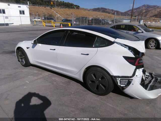Tesla MODEL 3 2022 5YJ3E1EA6NF322348 Image 3